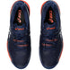 1041A375-402 Asics Men's Gel-Resolution 9 Clay Tennis Shoes (Blue Expanse/Pure Silver)