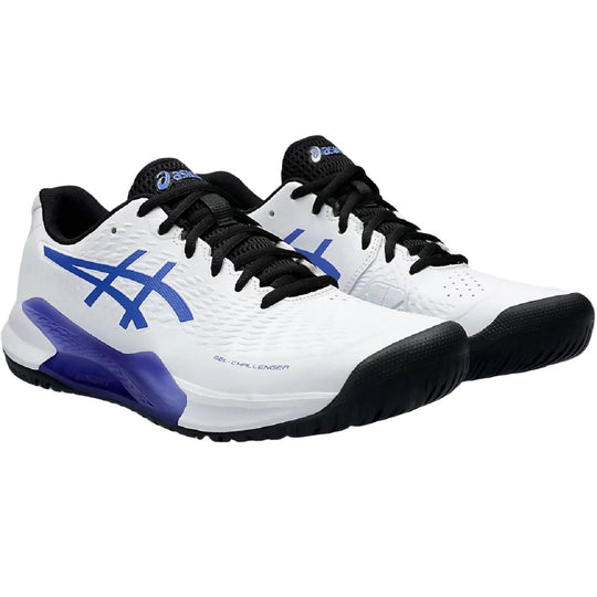 1041A405-102 Asics Men's Gel Challenger 14 Tennis Shoes (White/Sapphire)