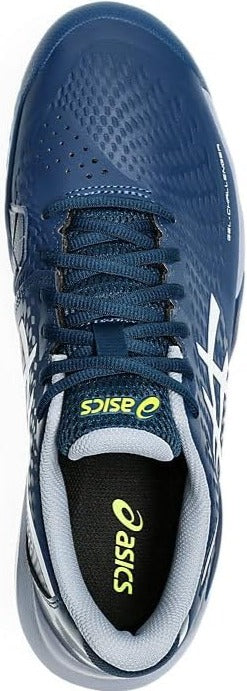 1041A405-402 Asics Men's Gel Challenger 14 Tennis Shoes (Mako Blue/White)