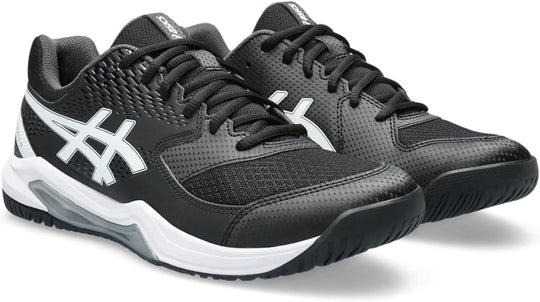 1041A408-001 Asics Men's Gel-Dedicate 8 Tennis Shoes (Black/White)