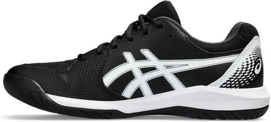 1041A408-001 Asics Men's Gel-Dedicate 8 Tennis Shoes (Black/White)