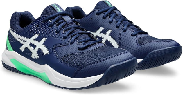 1041A408-401 Asics Men's Gel-Dedicate 8 Tennis Shoes (Blue Expanse/White)