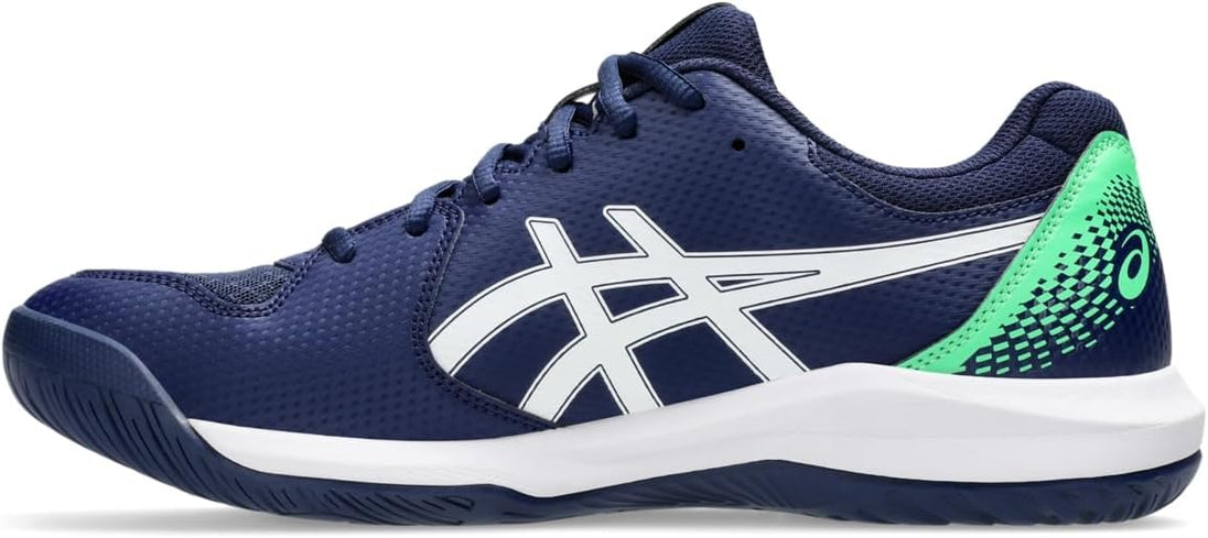 1041A408-401 Asics Men's Gel-Dedicate 8 Tennis Shoes (Blue Expanse/White)