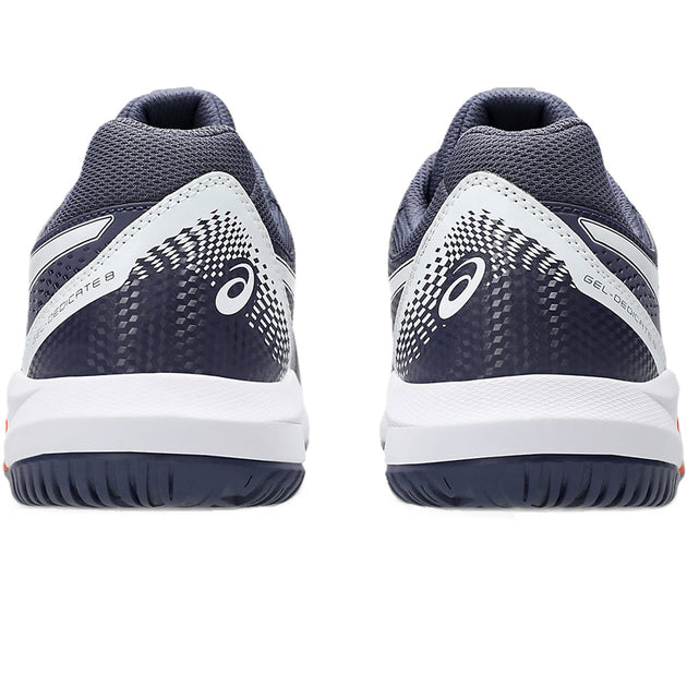 1041A408-500 Asics Men's Gel-Dedicate 8 Tennis Shoes (Indigo Fog/White)