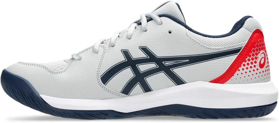 1041A409-020 Asics Men's Gel-Dedicate 8 Pickleball Shoes (Concrete/Night Sky)