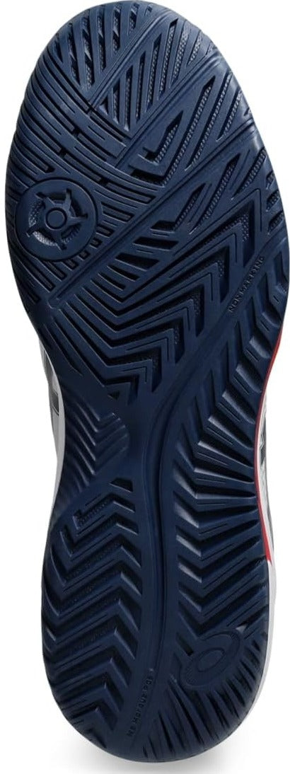 1041A409-020 Asics Men's Gel-Dedicate 8 Pickleball Shoes (Concrete/Night Sky)