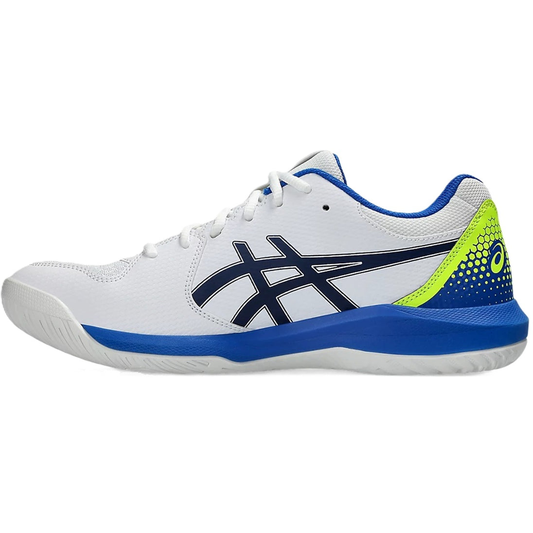1041A409-103 Asics Men's Gel-Dedicate 8 Pickleball Shoes (White/Black)