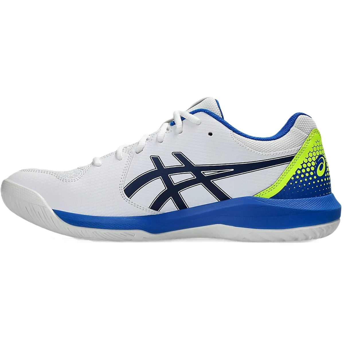 1041A409-103 Asics Men's Gel-Dedicate 8 Pickleball Shoes (White/Black)