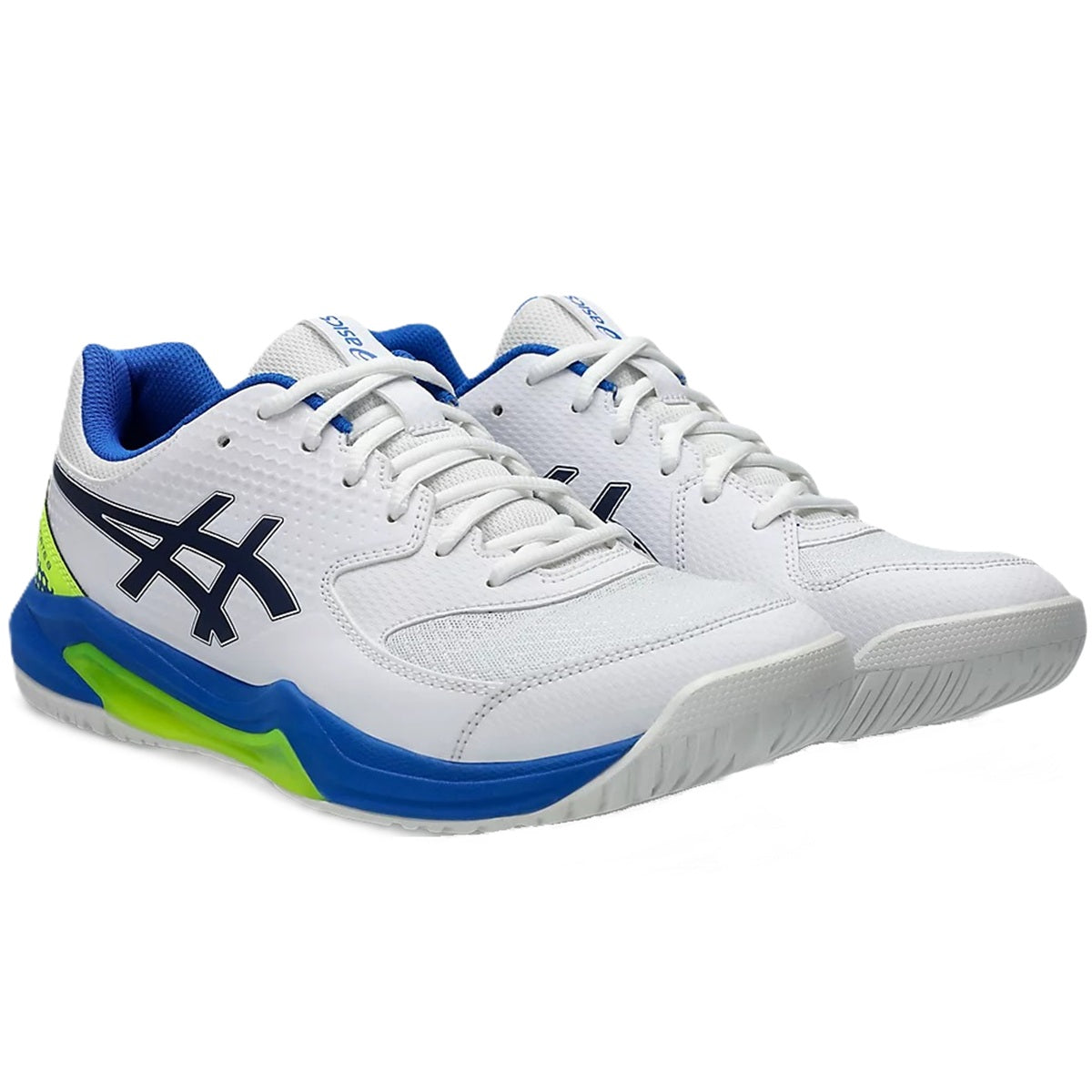 1041A409-103 Asics Men's Gel-Dedicate 8 Pickleball Shoes (White/Black)