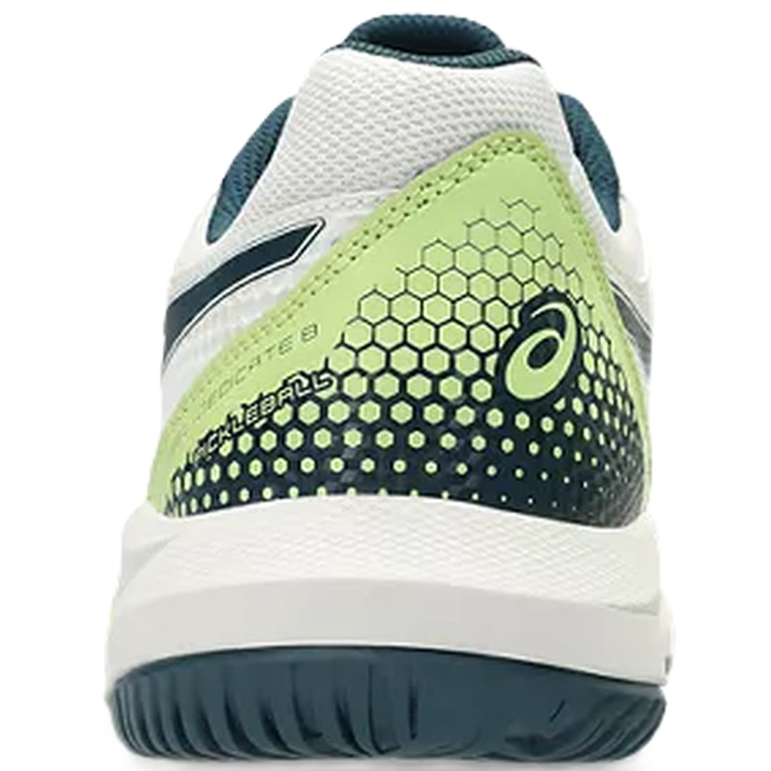 1041A409-104 Asics Men's Gel-Dedicate 8 Pickleball Shoes (Cream/Tranquil Teal)