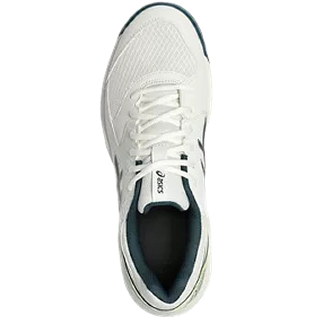 1041A409-104 Asics Men's Gel-Dedicate 8 Pickleball Shoes (Cream/Tranquil Teal)