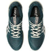 1041A437-300 Asics Men's Solution Speed FF 3 Clay Tennis Shoes (Saxon Green/Birch)