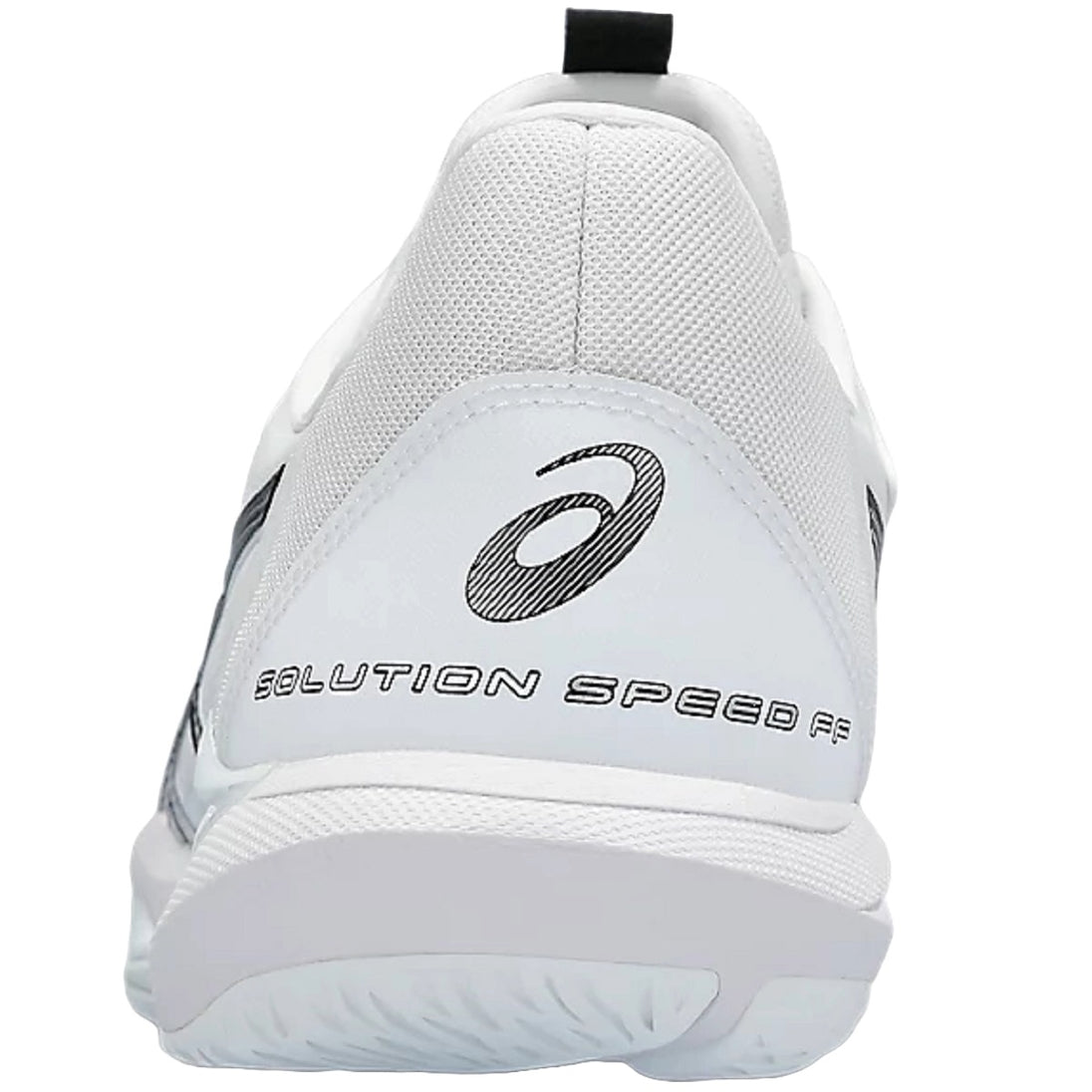 1041A438-101 Asics Men's Solution Speed FF 3 Tennis Shoes (White/Black)