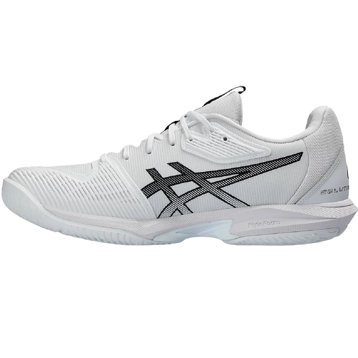 1041A438-101 Asics Men's Solution Speed FF 3 Tennis Shoes (White/Black)