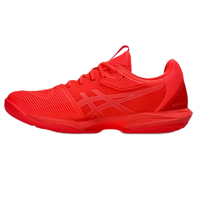 1041A438-600 Asics Men's Solution Speed FF 3 Tennis Shoes (Flash Red/Blazing Coral)