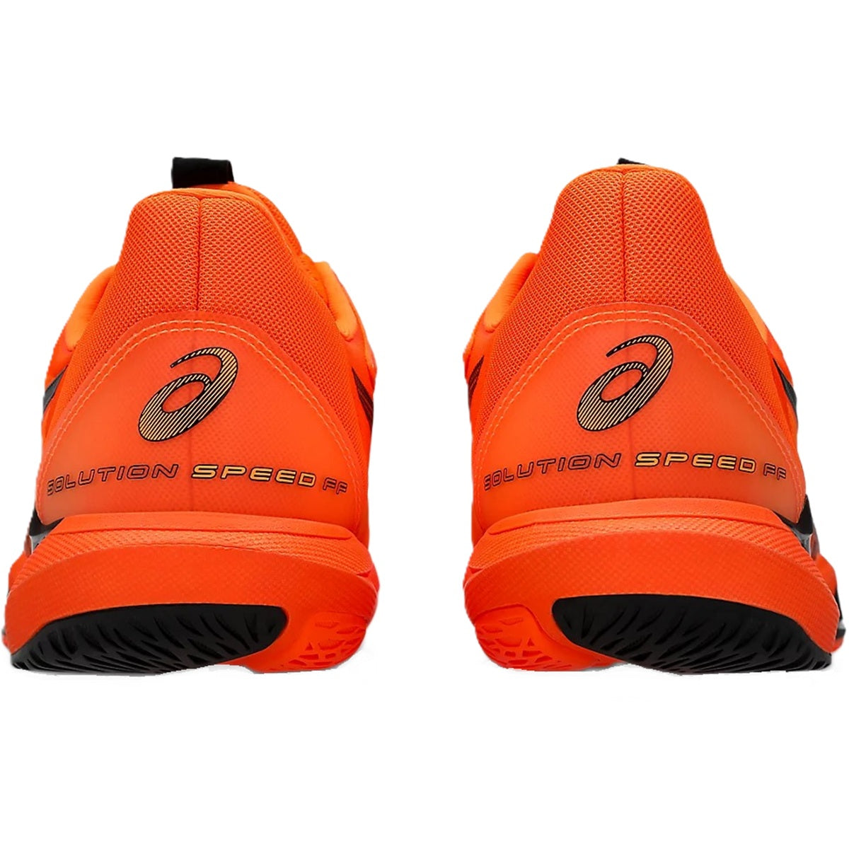 1041A438-802 Asics Men's Solution Speed FF 3 Tennis Shoes (Shocking Orange/Black)