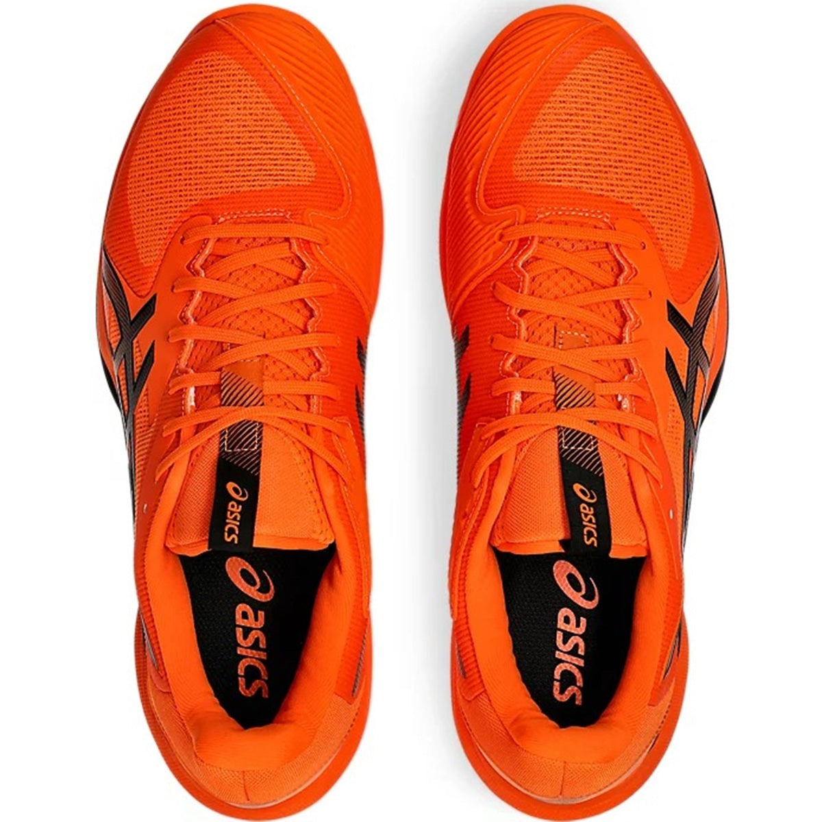 1041A438-802 Asics Men's Solution Speed FF 3 Tennis Shoes (Shocking Orange/Black)