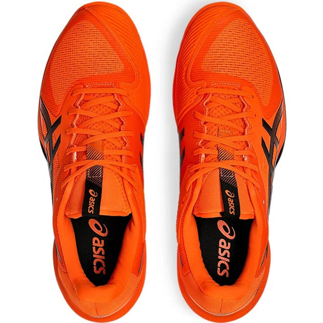 1041A438-802 Asics Men's Solution Speed FF 3 Tennis Shoes (Shocking Orange/Black)