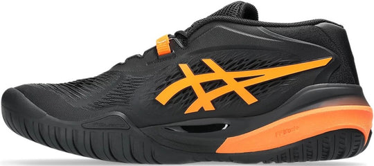 1041A481-001 Asics Men's Gel-Resolution X Tennis Court Shoe (Black/Shocking Orange)
