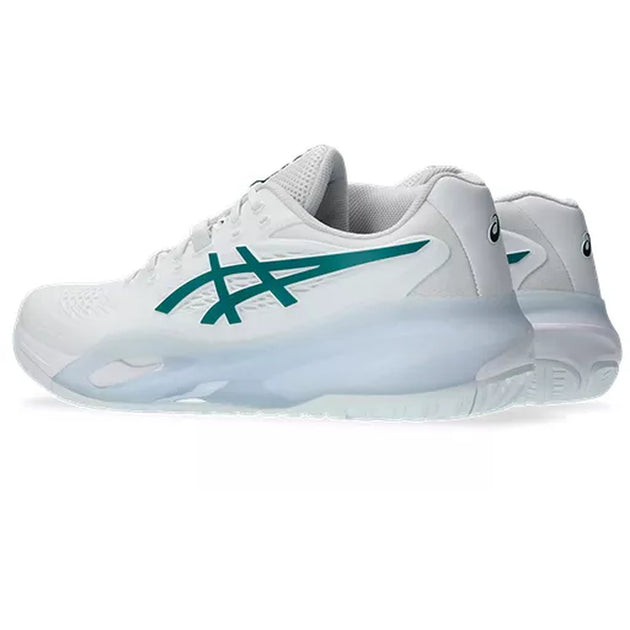 1041A481-102 Asics Men's Gel-Resolution X Tennis Shoes White Pitch Green