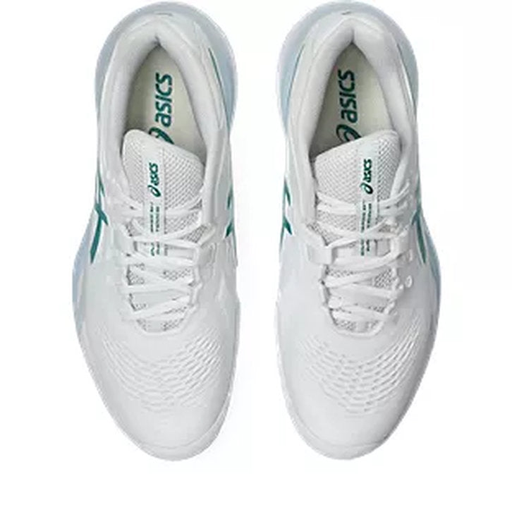 1041A481-102 Asics Men's Gel-Resolution X Tennis Shoes White Pitch Green