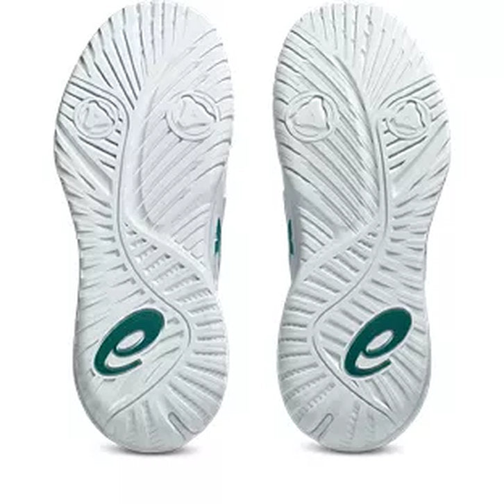 1041A481-102 Asics Men's Gel-Resolution X Tennis Shoes White Pitch Green