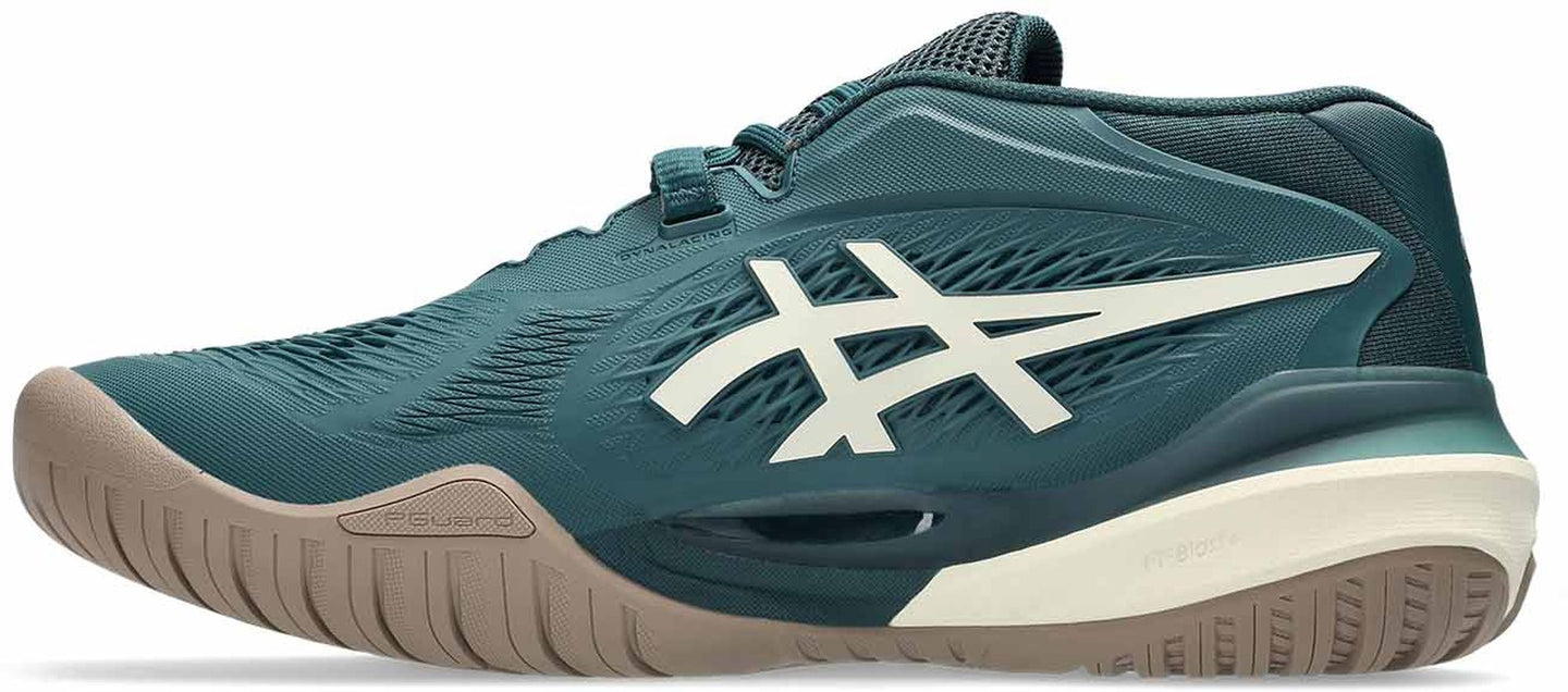 1041A481-300 Asics Men's Gel-Resolution X Tennis Shoes (Saxon Green/Birch)