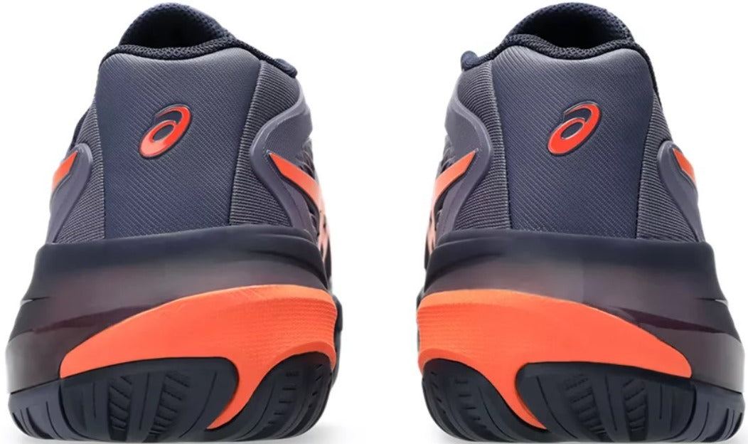 1041A481-500 Asics Men's Gel-Resolution X Tennis Court Shoe (Greyish Purple/Nova Orange)