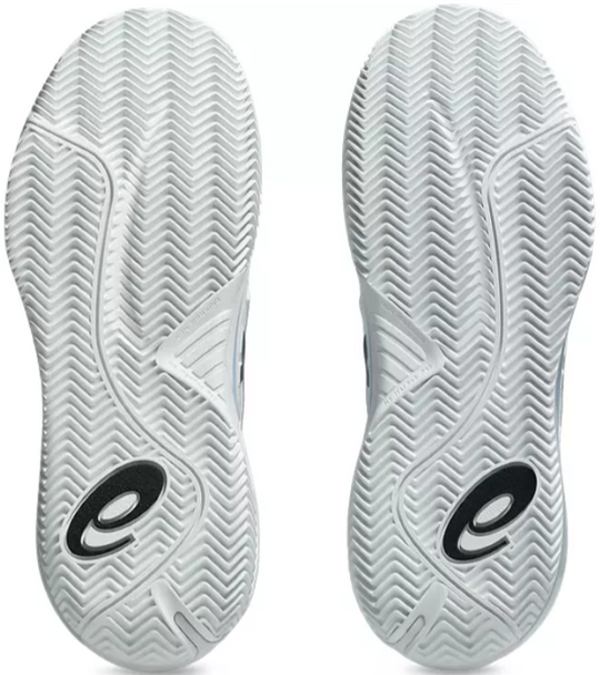 1041A485-100 Asics Men's Gel-Resolution X Clay Tennis Court Shoe (White/Black)