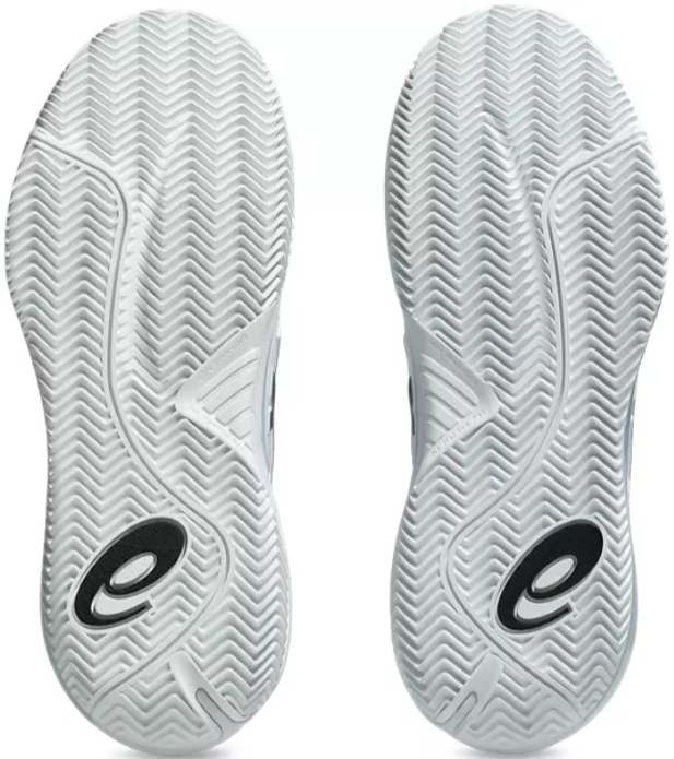 1041A485-100 Asics Men's Gel-Resolution X Clay Tennis Court Shoe (White/Black)