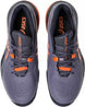 1041A487-500 Asics Men's Gel-Resolution X Wide Tennis Court Shoe (Greyish Purple/Nova Orange)