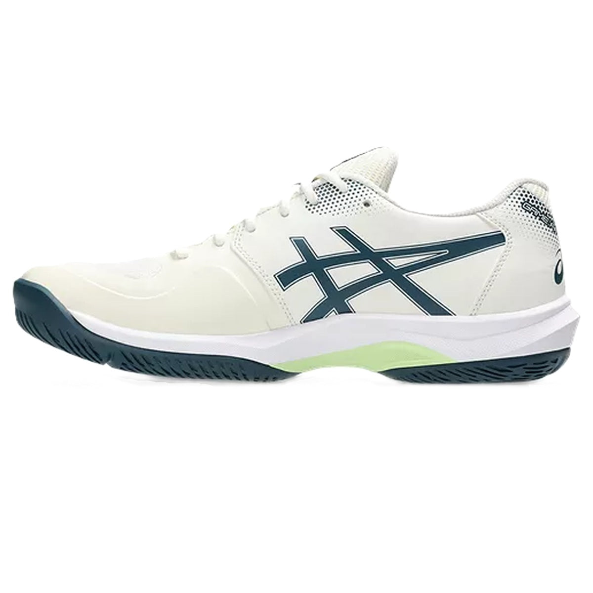 1041A488-100 Asics Men’s Game FF Pickleball Shoes (Cream/Tranquil Teal)