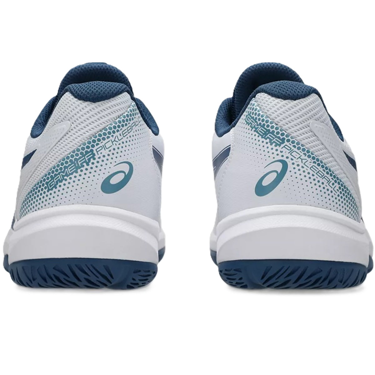 Asics Men's Game FF Pickleball Shoes (White/Twilight Blue)