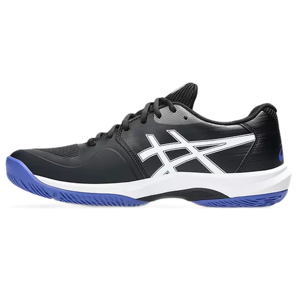 1041A489-001 Asics Men’s Game FF Tennis Shoes (Black/White)