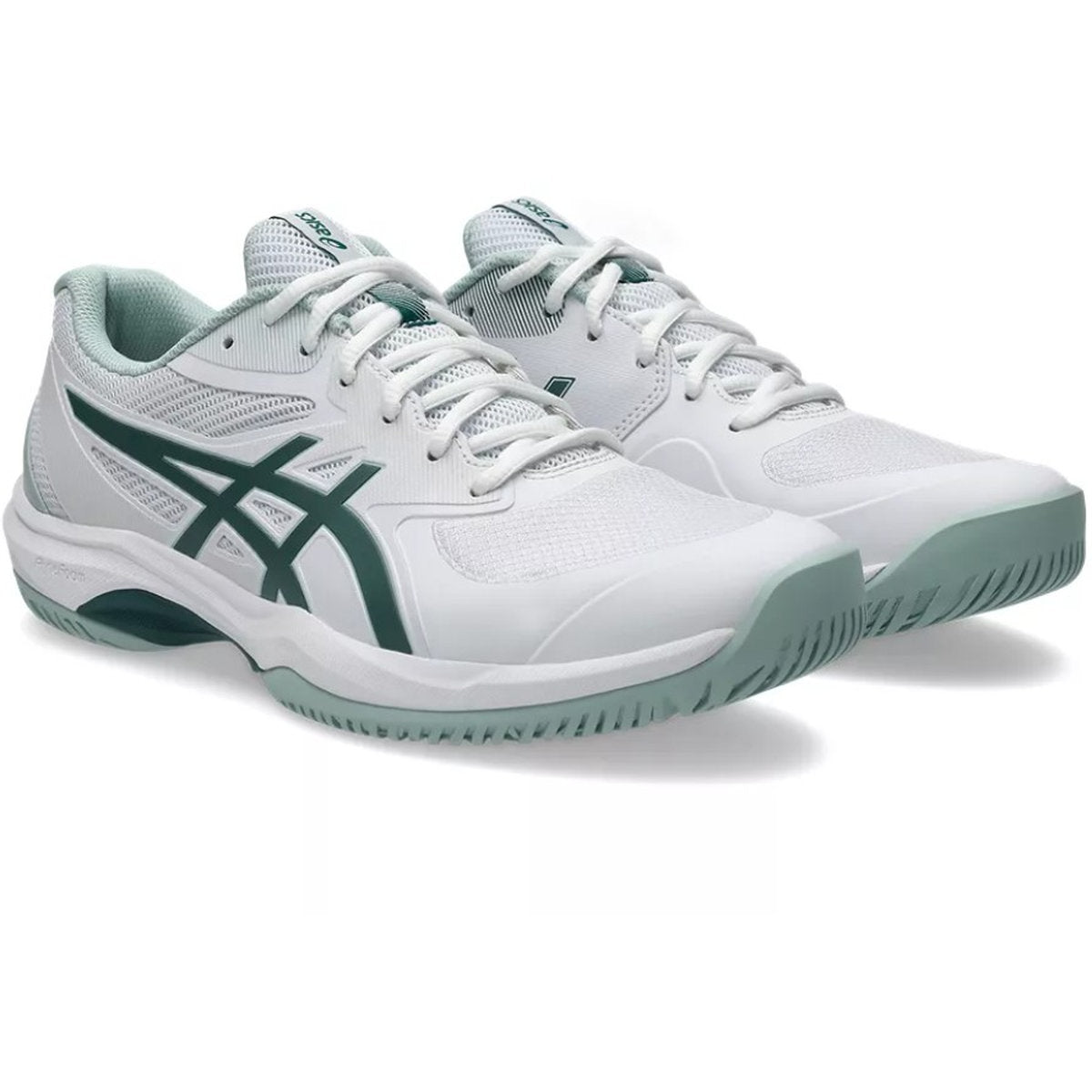 Asics Men's Game FF Tennis Shoes (White/Dark Neptune)