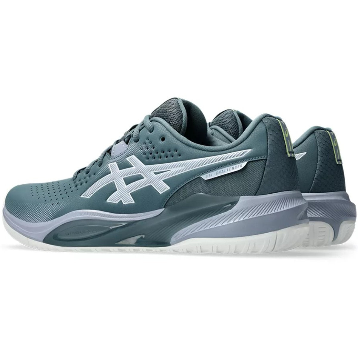 Asics Men's Gel-Challenger 15 Tennis Shoes (Ironclad/Grey Blue)