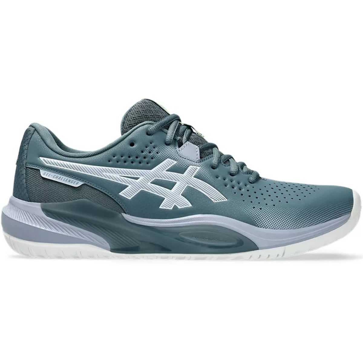 Asics Men's Gel-Challenger 15 Tennis Shoes (Ironclad/Grey Blue)