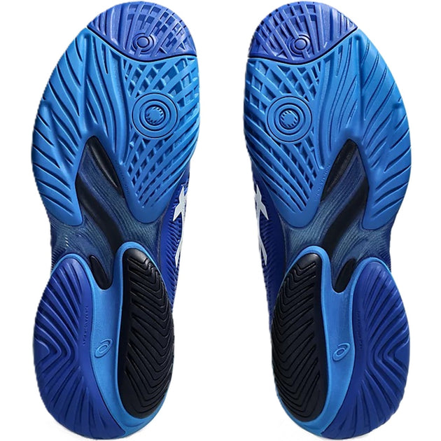 1041A522-965 Asics Men's Court FF 3 Novak Tennis Shoes (Tuna Blue/Pure Silver)