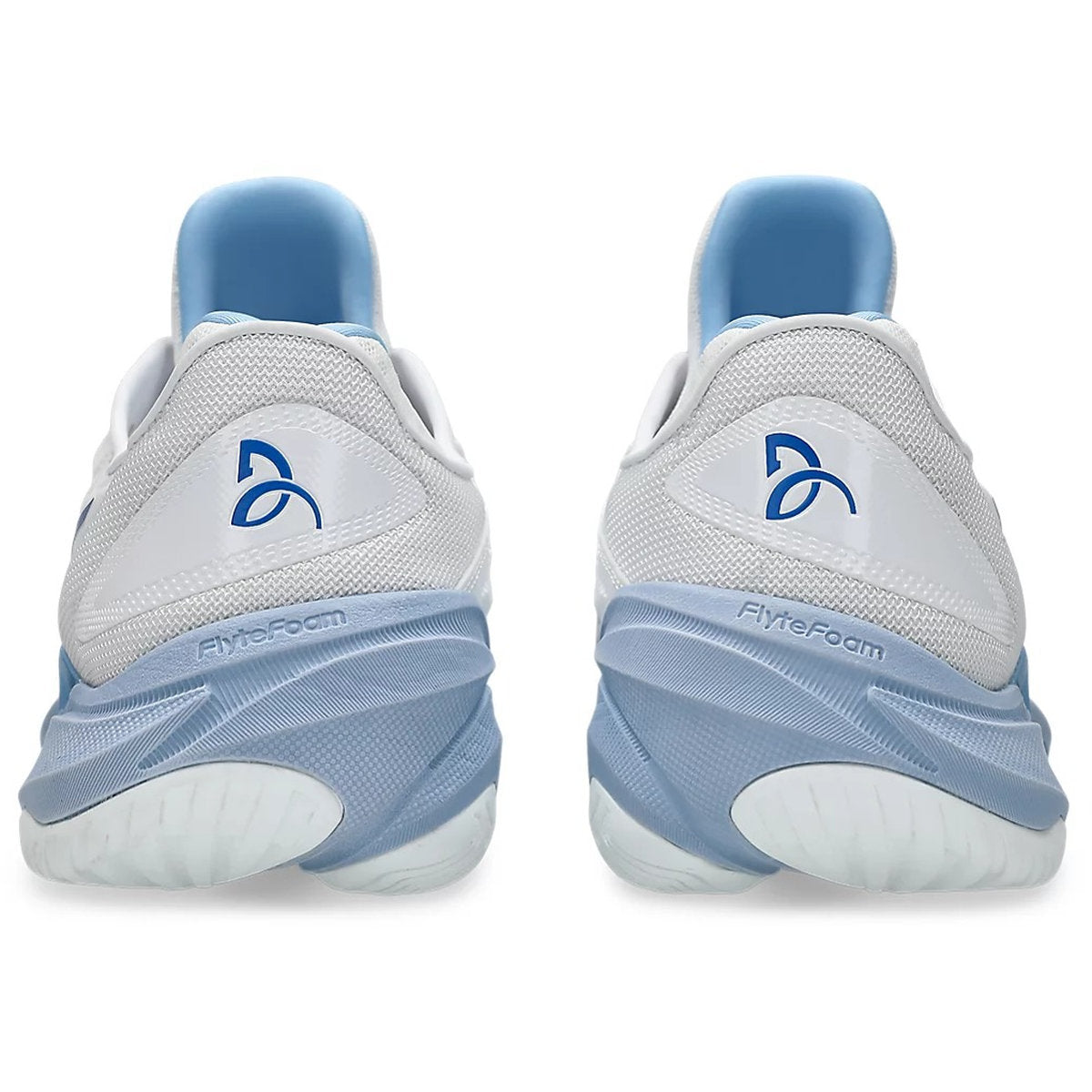 1041A522-967 Asics Men's Court FF 3 Novak Tennis Shoes (White/Tuna Blue)