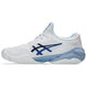 1041A522-967 Asics Men's Court FF 3 Novak Tennis Shoes (White/Tuna Blue)