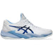 1041A522-967 Asics Men's Court FF 3 Novak Tennis Shoes (White/Tuna Blue)