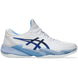 1041A522-967 Asics Men's Court FF 3 Novak Tennis Shoes (White/Tuna Blue)