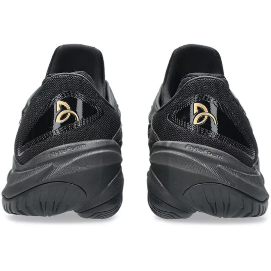 1041A527-960 Asics Men's Court FF 3 Novak Tennis Shoes (Night Energy Black/Prism Gold)