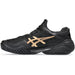 1041A527-960 Asics Men's Court FF 3 Novak Tennis Shoes (Night Energy Black/Prism Gold)
