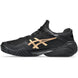 1041A527-960 Asics Men's Court FF 3 Novak Tennis Shoes (Night Energy Black/Prism Gold)