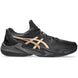 1041A527-960 Asics Men's Court FF 3 Novak Tennis Shoes (Night Energy Black/Prism Gold)