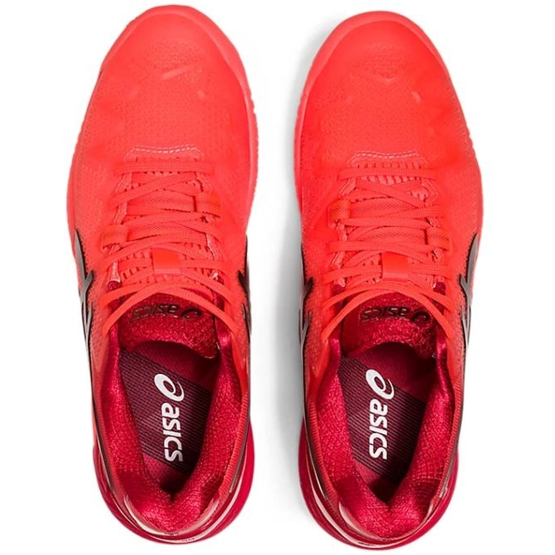 1042A131-701 Asics Women's Gel-Resolution 8 Tokyo Tennis Shoes (Sunrise Red/Eclipse Black)