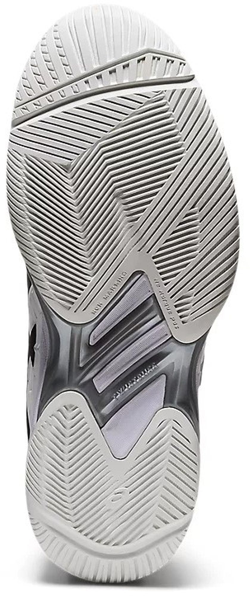 1042A136-100 Asics Women's Solution Speed FF 2 Tennis Shoes (White/Black)
