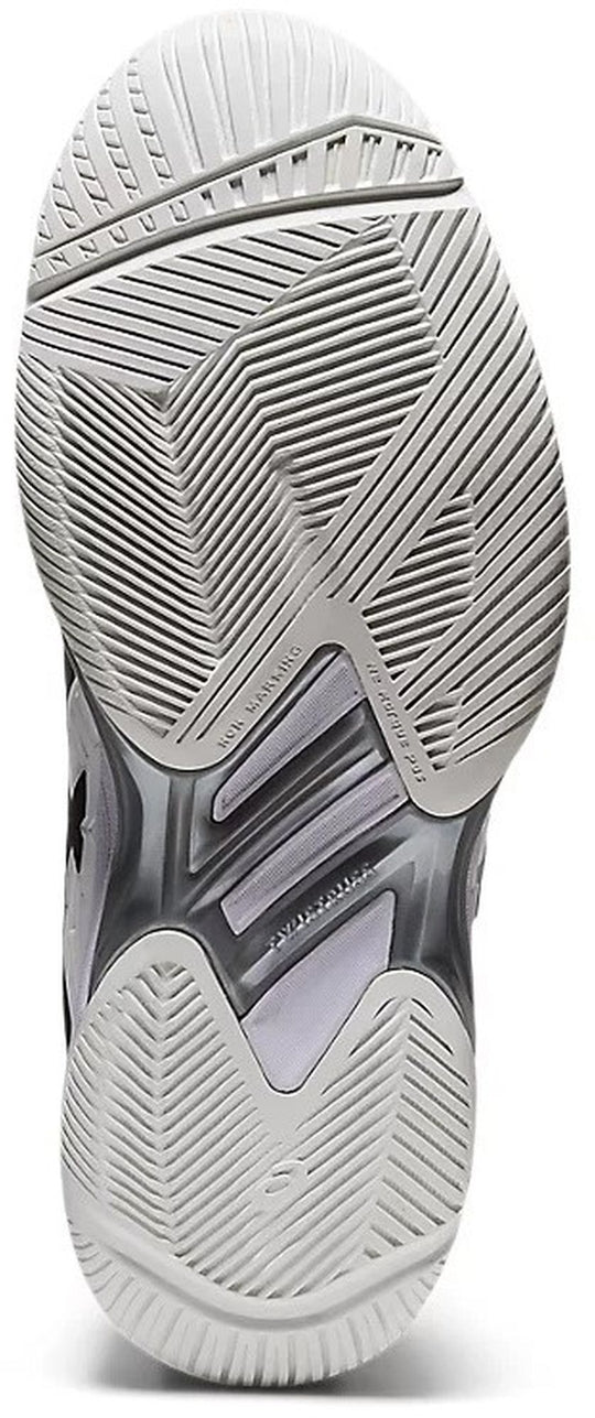 1042A136-100 Asics Women's Solution Speed FF 2 Tennis Shoes (White/Black)