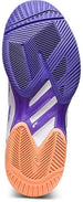 1042A136-104 Asics Women's Solution Speed FF 2 Tennis Shoes (White/Amethyst)